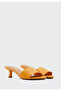 Vizzano Ladies Mid Heel Sandals Orange | Made In Brazil - 3