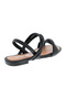Ladies Flat Sandals Black | Made In Brazil - 3