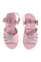 Infant Girls Sandals With Back Strap Pink | Made In Brazil - 5