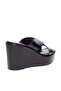 Ladies Wedge Sandals Black | Made In Brazil - 3