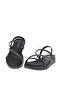 Ladies Low Heel/Wedge Comfort Sandals Black | Made In Brazil - 4