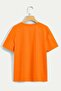 Unisex Leopard Heart Printed Oversize T-Shirt - 2