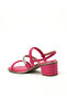 Ladies Mid Heel Sandals Pink | Made In Brazil - 3
