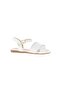 Infant Girls Sandals With Back Strap White | Made In Brazil