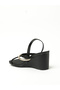 Ladies Sandals With Back Strap Black | Made In Brazil - 3