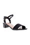 Ladies Low Heel Sandals Black | Made In Brazil