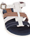 Infant Boys Sandals With Back Strap Off White | Made In Brazil - 5