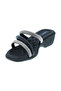 Ladies Flat Sandals Black | Made In Brazil - 2