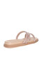 Ladies Flat Sandals Beige | Made In Brazil - 3