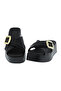 Ladies Flat Sandals Black | Made In Brazil - 4