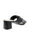 Ladies Mid Heel Sandals Black | Made In Brazil - 3