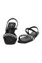 Ladies Sandals With Back Strap Black | Made In Brazil - 4