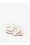 Girls Sandals With Back Strap White | Made In Brazil - 2
