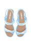 Ladies Flat Sandals Blue | Made In Brazil - 5