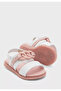 Infant Girls Sandals With Back Strap White | Made In Brazil - 3