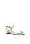 Ladies Low Heel Sandals White | Made In Brazil - 3