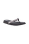 Ladies Flat Sandals Black | Made In Brazil