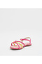 Junior Girls Sandals With Back Strap Pink | Made In Brazil - 2