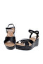 Ladies Wedge Sandals Black | Made In Brazil - 4