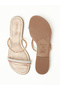 Ladies Flat Sandals Nude | Made In Brazil - 3