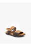 Boys Sandals With Back Strap Brown | Made In Brazil - 2