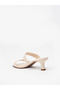 Ladies Low Heel Sandals Beige | Made In Brazil - 3