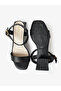 Pre Teen Girls Sandals With Back Strap Black | Made In Brazil - 6