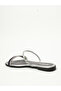 Ladies Flat Sandals Silver | Made In Brazil - 2