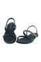 Ladies Flat Sandals Black | Made In Brazil - 4