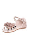 Infant Girls Sandals With Back Strap Rose Gold | Made In Brazil - 2