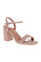 Vizzano Ladies Mid Heel Sandals Beige | Made In Brazil