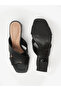 Ladies Low Heel Sandals Black | Made In Brazil - 5