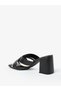 Ladies Party Sandals Black/Golden | Made In Brazil - 2