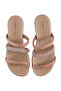 Ladies Low Heel Sandals Beige | Made In Brazil - 6