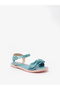 Girls Sandals With Back Strap Green | Made In Brazil - 2