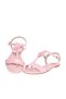 Pre Teen Girls Sandals With Back Strap Pink | Made In Brazil - 4