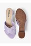 Ladies Mid Heel Sandals Lilac | Made In Brazil - 5