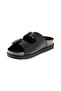 Ladies Flat Sandals Black | Made In Brazil - 2