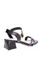 Pre Teen Girls Sandals With Back Strap Black | Made In Brazil - 3