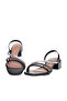 Ladies Mid Heel Sandals Silver | Made In Brazil - 4