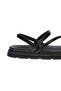 Ladies Flat Sandals Black | Made In Brazil - 5