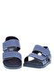 Infant Boys Sandals With Back Strap Blue | Made In Brazil - 4