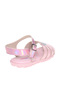Infant Girls Sandals With Back Strap Pink | Made In Brazil - 3