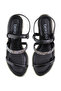 Ladies Mid Heel Sandals Black | Made In Brazil - 5