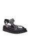 Ladies Flat Sandals Black | Made In Brazil