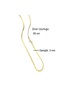 Tarnish Free Steel Italian Chain Necklace - 60 Cm/3Mm - 2