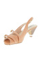 Ladies Low Heel Sandals Nude | Made In Brazil - 2