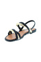 Ladies Flat Sandals Black | Made In Brazil - 2