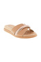 Ladies Flat Sandals Nude | Made In Brazil