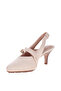 Ladies Low Heel Sandals Beige | Made In Brazil - 2